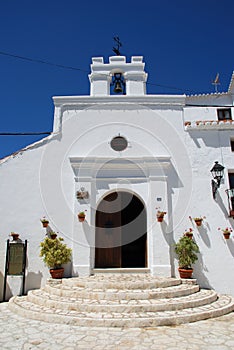 Church of our lady of Los Remedios, Mijas, Spain. photo