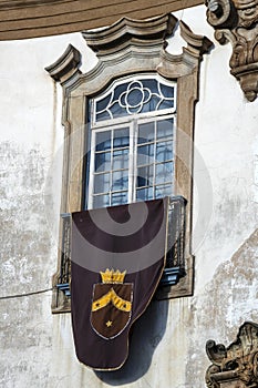 Church of Our Lady of Mount Carmel, built in 1813, one of icons of brazilian baroque architecture. Ouro Preto, Minas Gerais,