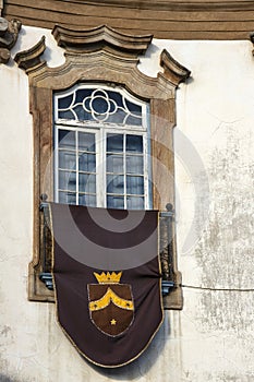 Church of Our Lady of Mount Carmel, built in 1813, one of icons of brazilian baroque architecture. Ouro Preto, Minas Gerais,