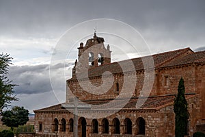 Church of Our Lady of the Nativity in Santa Maria de Riaza, in the province of Segovia Spain photo