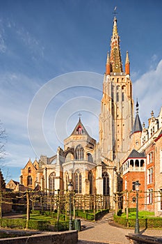 Church of Our Lady, Onze Lieve Vrouw Brugge, Belgium.