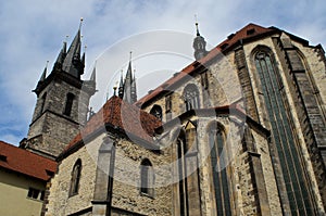 Church of our lady in Prague, Czech Republic