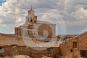 Church of Our Lady of Rivero, in San Esteban de Gormaz Soria, Spain