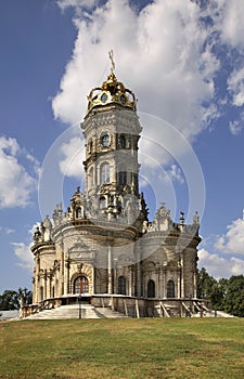 Church of Our Lady of the Sign (Znamenskaya church) in Dubrovitsy. Russia