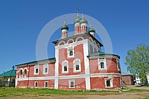Church of Our Lady of Smolensk in the territory of Bogoyavlensky convent. Uglich, Yaroslavl region