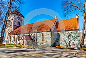 Church of our lady in Trondheim, Norway