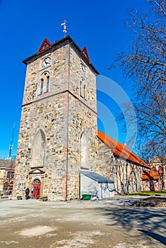 Church of our lady in Trondheim, Norway