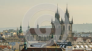 Church of Our Lady before Tyn in Prague, Czech Republic