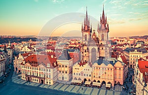 Church of our Lady before tyn Prague