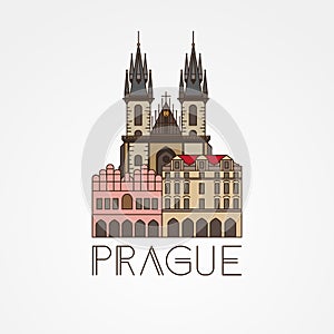 Church of Our Lady before Tyn - The symbol of Prague, Czech Republic