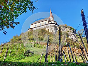 The Church of Our Lady of the Visitation in Rankweil, Austria