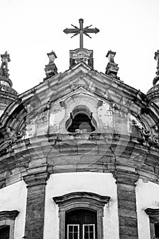 A church at Ouro Preto, Minas Gerais, Brazil