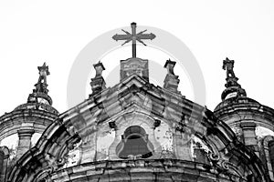 A church at Ouro Preto, Minas Gerais, Brazil