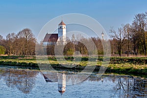 Church over the river