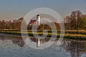 Church over the river