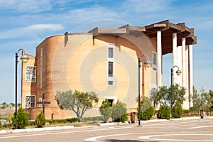 Church of Padre Pio in Pietrelcina, Italy photo