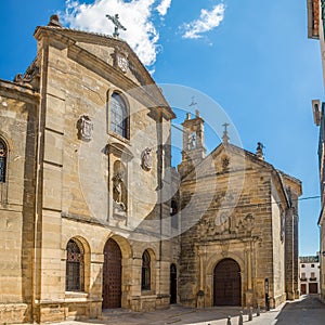 Church of Padres Carmelitas Descalzos in the streets of Ubeda - Spain photo