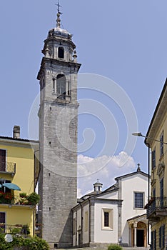 Church of Pallanza in Italy