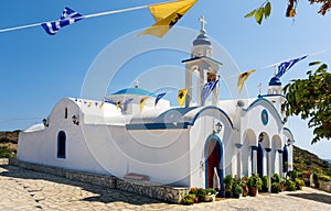 The church of Panagia Charou in Lipsoi island, Dodecanese, Greece