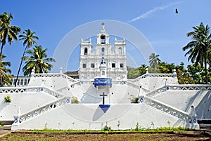 Church in panaji goa india photo