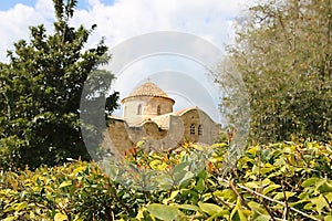 Church of Panayia Angeloktisti in Kiti village near Larnaca, Cyprus