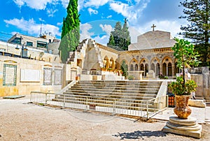 church of pater noster in Jerusalem, Israel