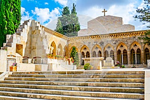 church of pater noster in Jerusalem, Israel