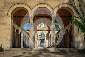 Church of Peace (Friedenskirche) and Jesus Statue - Potsdam, Brandenburg, Germany photo