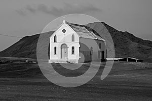 Church of Pedro de Lume on the island of Sal. photo