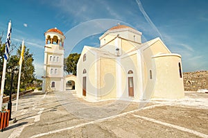 Church on Perdika village in Aegina