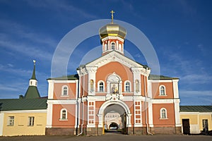 The Church of Philip, Metropolitan of Moscow. Valdai Iversky Svyatoozersky Monastery. Russia