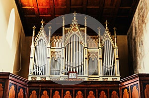 Church pipe organ