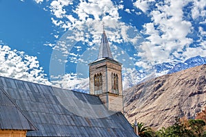 Church in Pisco Elqui photo