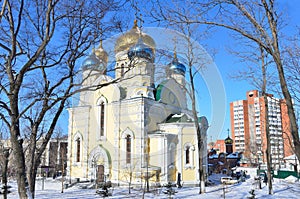 The Church of Pokrova Presvyatoy bogoroditsi in Vladivostok