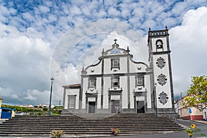 Church of Ponta Garca, village of Sao Miguel, Azores, Portugal