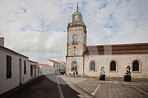 Church of Port Joinville in Ile d'Yeu, Vendee, France