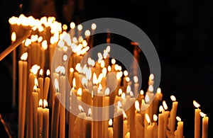 Church Prayer Candles photo