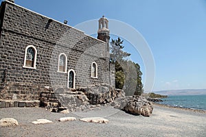 The Church of the Primacy of Saint Peter, Tabgha, Israel