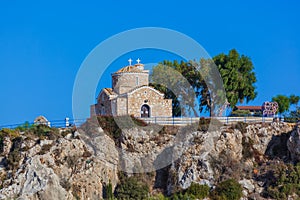 The Church of Profitis Elias is located in Protaras Cyprus