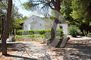 Church of Prophet Elias in hill of Aspida