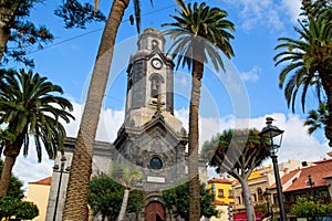 Church in Puerto de la Cruz town, Tenerife, Canary Islands