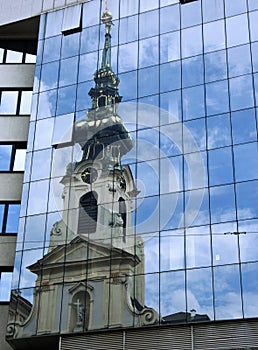 Church reflection