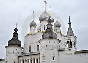 Church of Resurrection of Christ gate in Rostov Kremlin, Rostov, one of oldest town of Golden Ring, Yaroslavl region, Russia