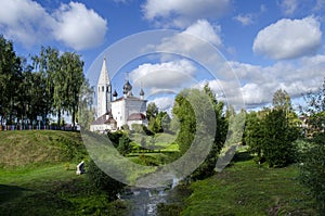 The Church of the Resurrection of Christ in Vyatskoye village Yaroslavl region Russia