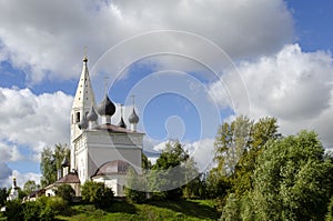 The Church of the Resurrection of Christ in Vyatskoye village Yaroslavl region Russia