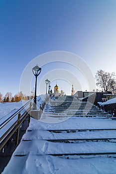 Church of the resurrection, Khanty-Mansiysk, Russia