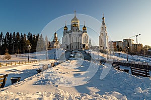 Church of the resurrection, Khanty-Mansiysk, Russia