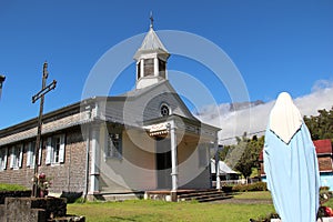 Church in Reunion Island Salazie photo