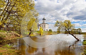 Church on the River Nerl photo