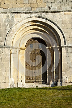 Church romanesque door